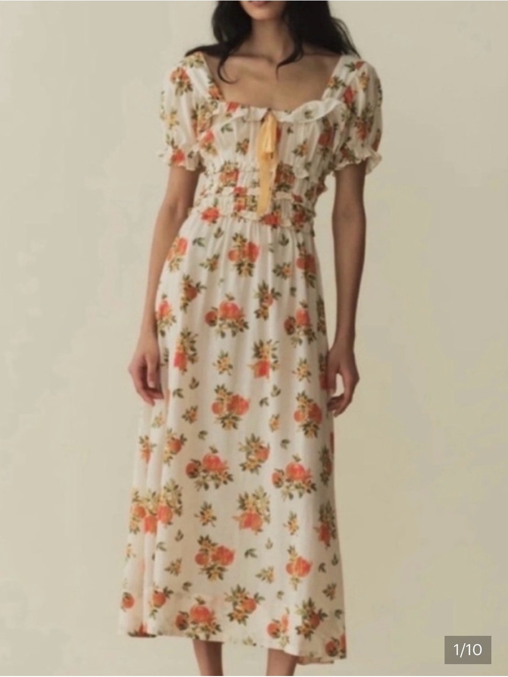Doen Clarinet Dress Orangerie in Small